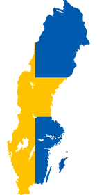 schweden landkarte